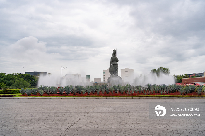 La Minerva en la Ciudad de Guadalajara Jalisco México.