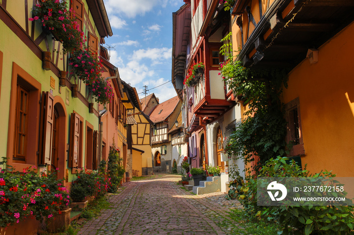 the old town of Eguisheim