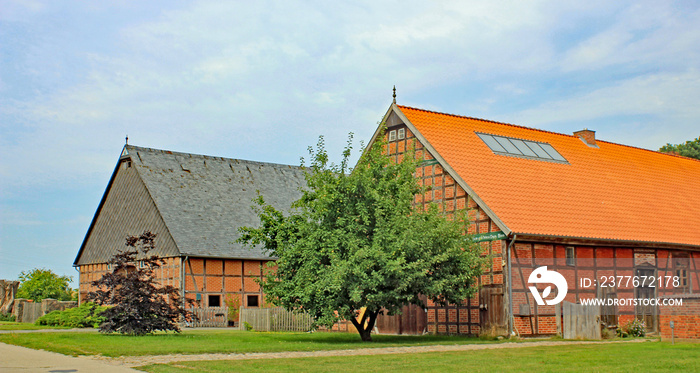 Rundlingshäuser im Wendland (Niedersachsen)