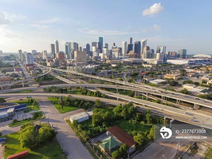 Downtown and I45 and I69