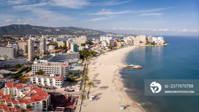 Magaluf beach, Mallorca, Balearic Islands, Spain