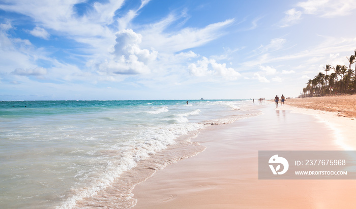 Bavaro beach coastal landscape