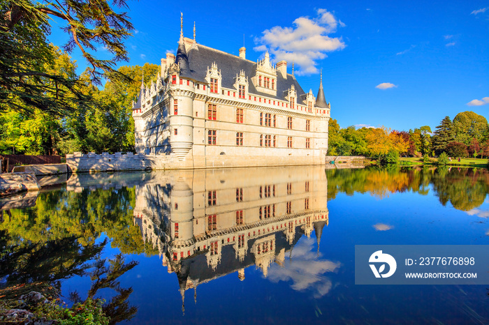 Azay-le-Rideau, château de la Loire