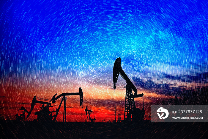 The trajectory of oil pump and stars