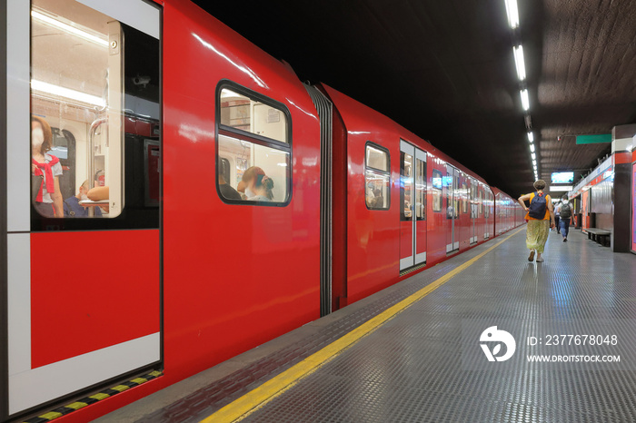 metropolitana di milano, milan underground