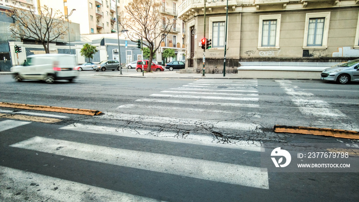 Italian Road Crossing