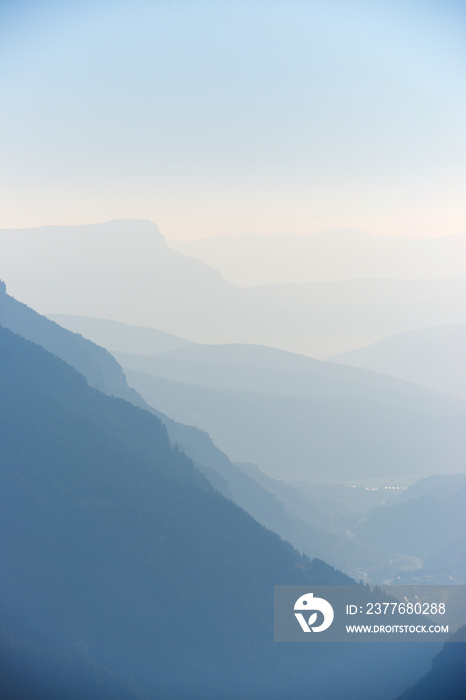 Hills in Pyrenees