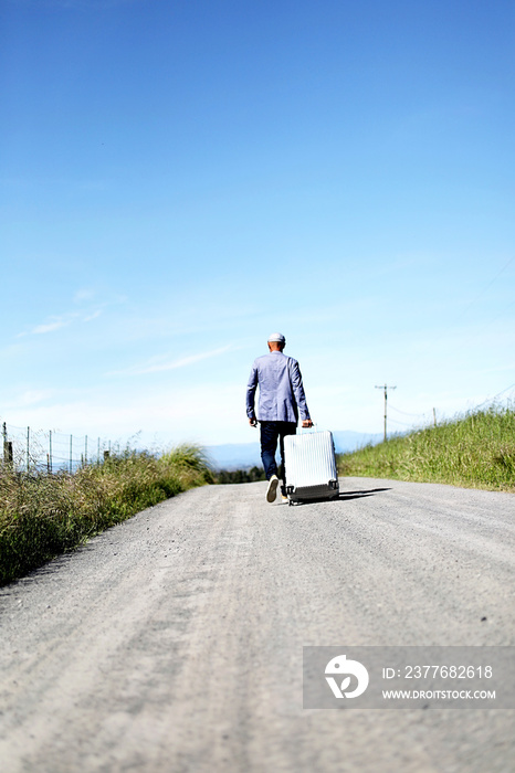 Man with Suitcase