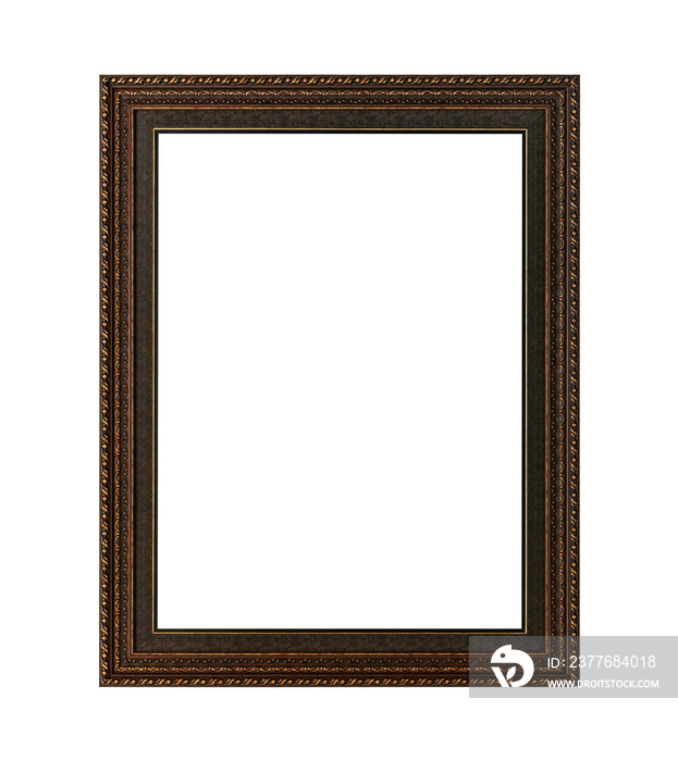 black gold photo frame