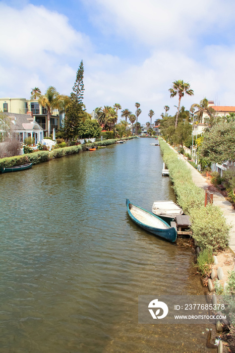 Venice river Marina del Rey, California