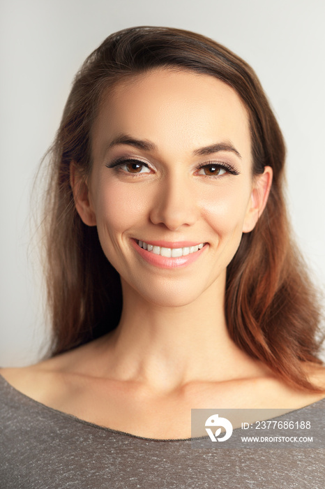 beautiful woman headshot