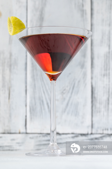 Glass of Martinez