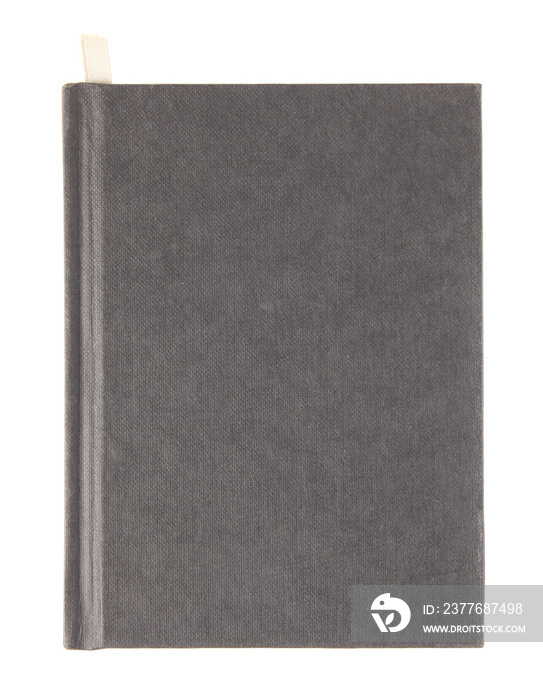 black book cover isolated with clipping path for mockup