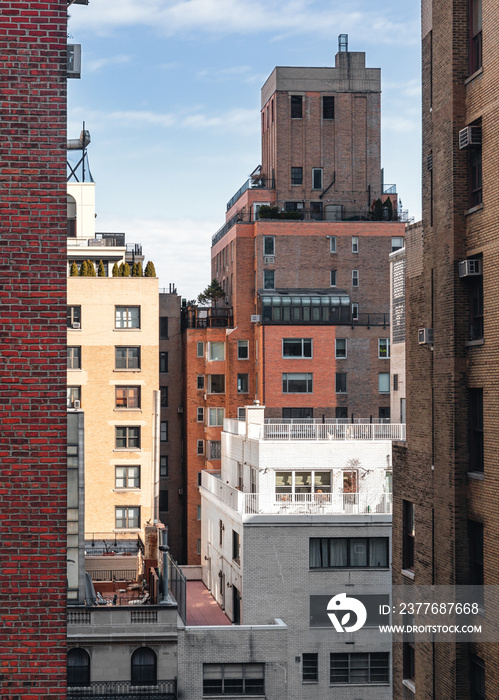 New York landscape from a window