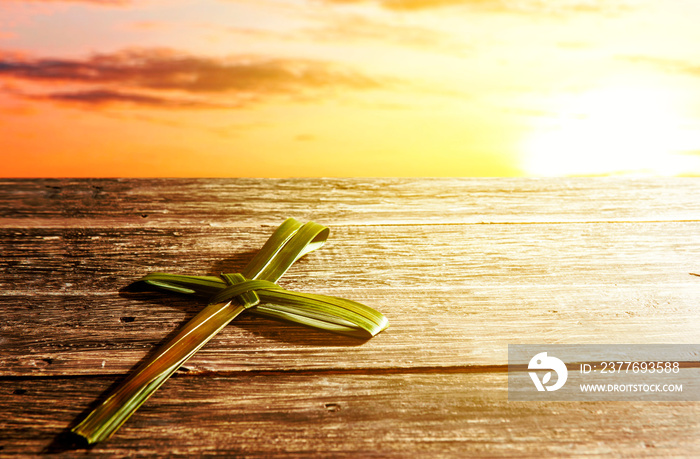 Palm Sunday concept