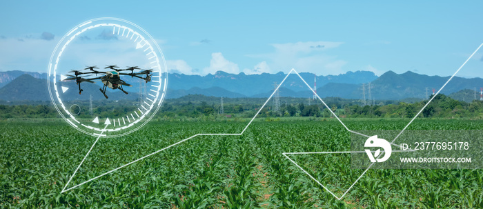 drone for agriculture, drone use for various fields like research analysis, safety,rescue, terrain scanning technology, monitoring soil hydration ,yield problem and send data to smart farmer on tablet