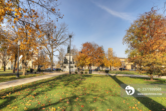 Victoria Park in Brantford, Ontario, Canada