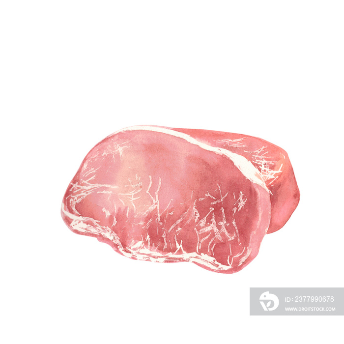 a cut piece of meat with fat, ingredient keto