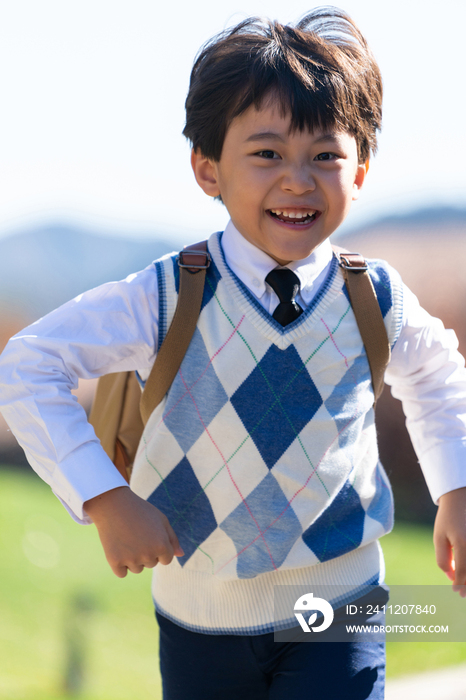 可爱的小学生