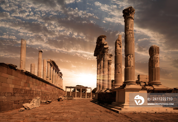 Akropolis antique city, Pergamon (Bergama) Turkey