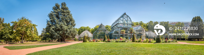 Jardin botanique et serres du parc de la Tête d’Or à Lyon