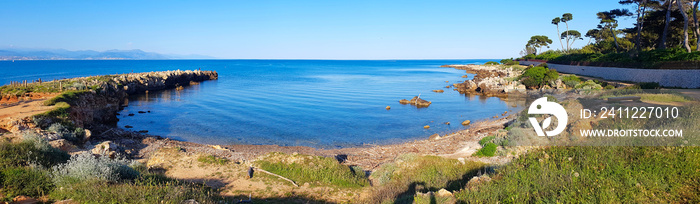 Landscape in the Cap d’Antibes, South of France