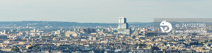 Tower of the judicial court of Paris building, France