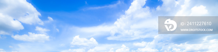 blue sky background with tiny clouds. panorama,Blue sky background with clouds