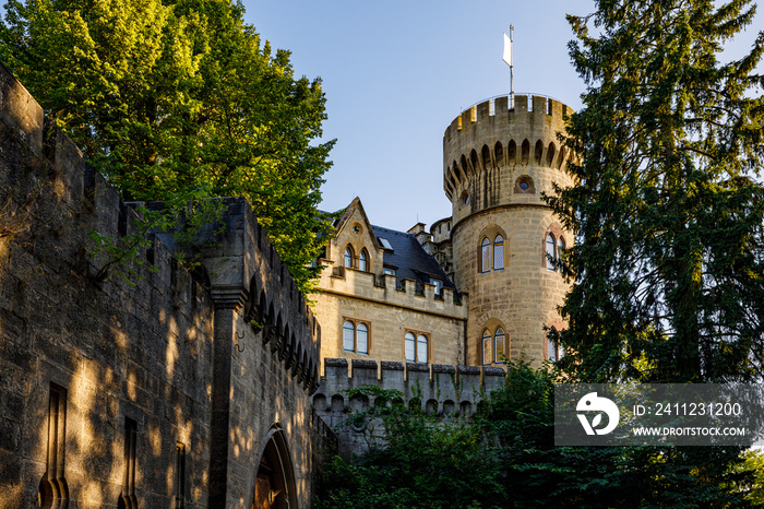 The Castle Landsberg at Meiningen in Thuringia