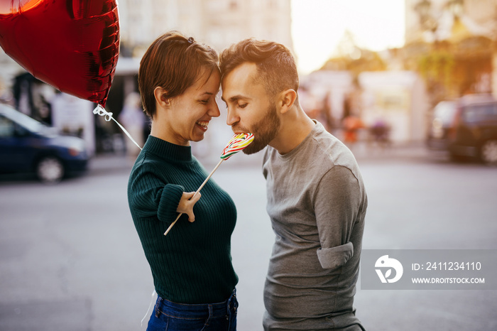 Romantic relationship between disabled young woman born without arms and her disabled boyfriend.