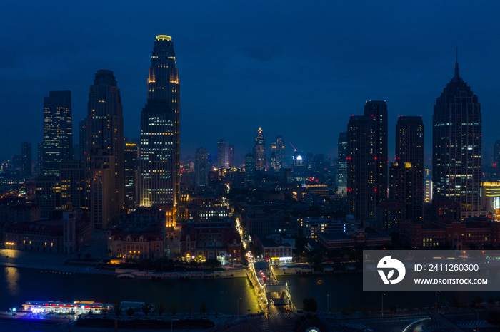 天津城市夜景