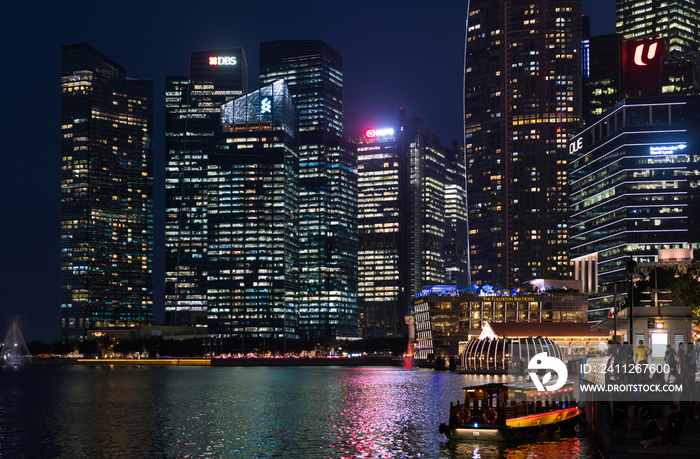 新加坡城市夜景