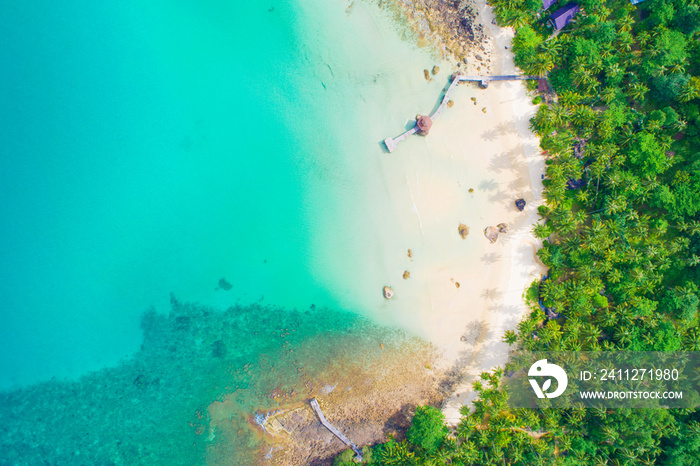 Amazing sea beach turquoise water nature landscape