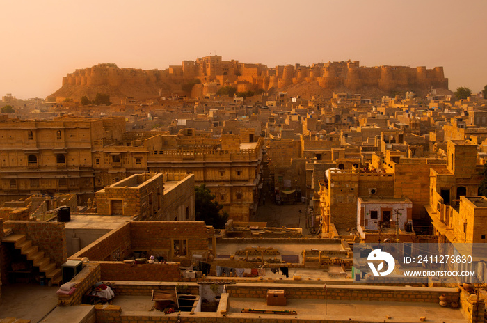 Jaisalmer Fort, Rajasthan, India.