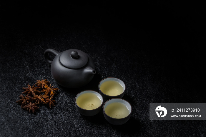 中国茶セット　Chinese tea set of beauty and health