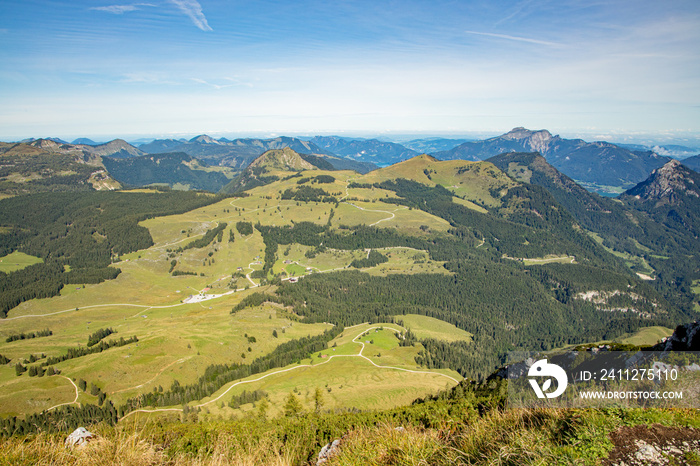 Landscape of the Postalm in Austria