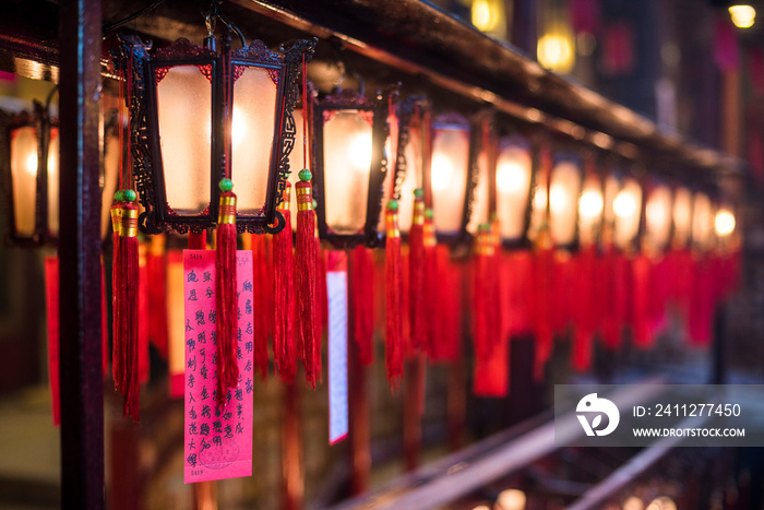 Man Mo Temple, Sheung Wan, Hong Kong Island, Hong Kong, China