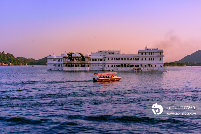 The Lake Palace initially called ’Jagniwas’ was built between 1743-46 as winter palace by King Jagat Singh II (62nd successor of Mewar royal dynasty) located in Lake Pichola,  Udaipur, Rajasthan.