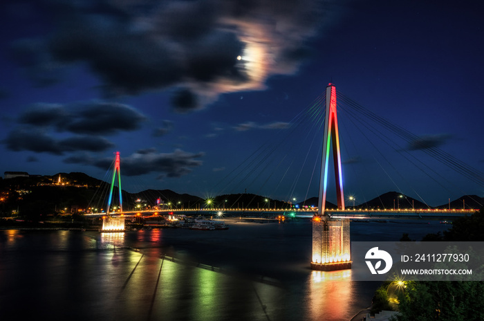 dolsan bridge in yeosu