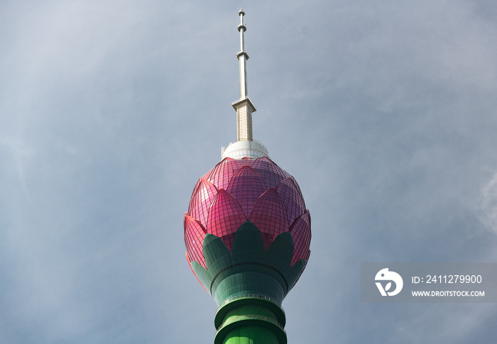 Lotus tower in Colombo city Skyline, Colombo, Sri Lanka