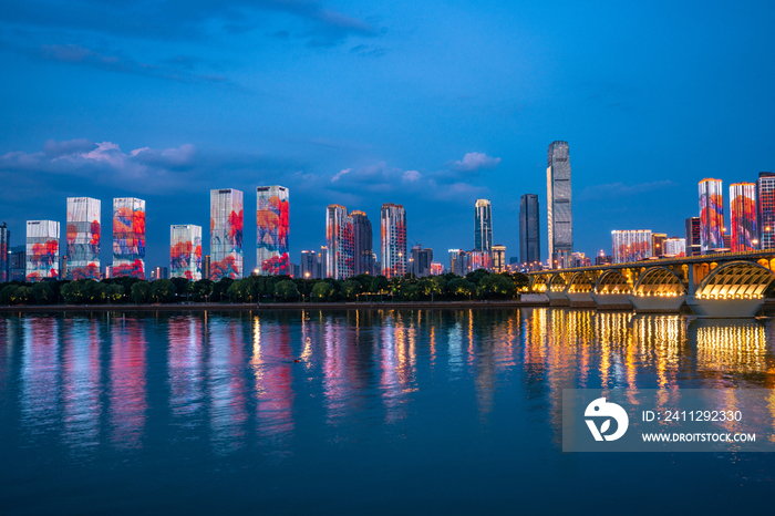 长沙城市夜景