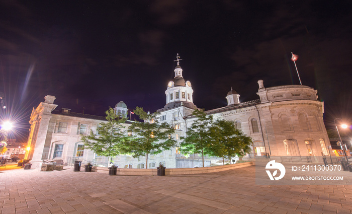 Kingston City Hall, Ontario at Night