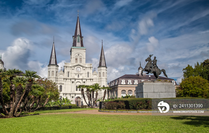 St. Louis Cathedral in New Orleans, LA