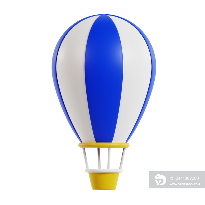 3D Air Balloon Icon