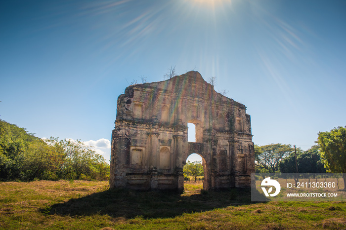 ruins of an church