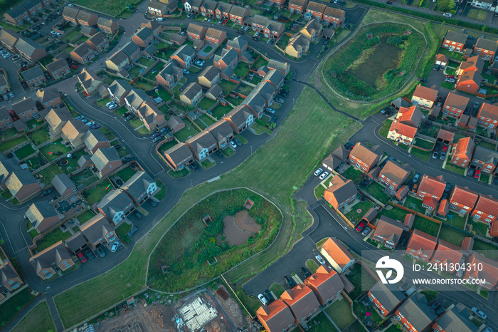 Scenic Residential Area in United Kingdom