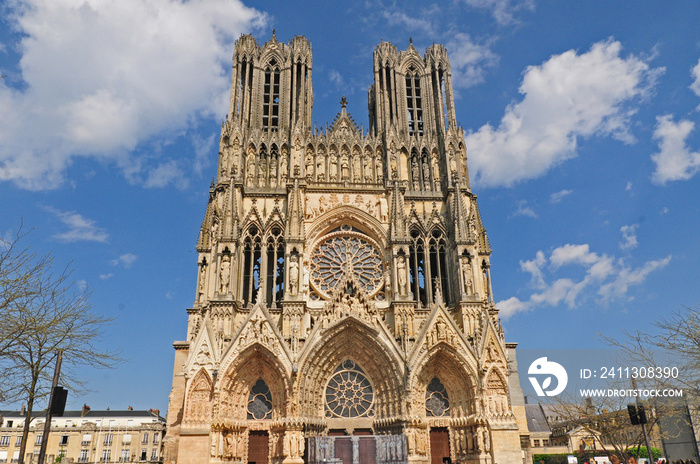 Reims, la cattedrale di Notre-Dame - Francia