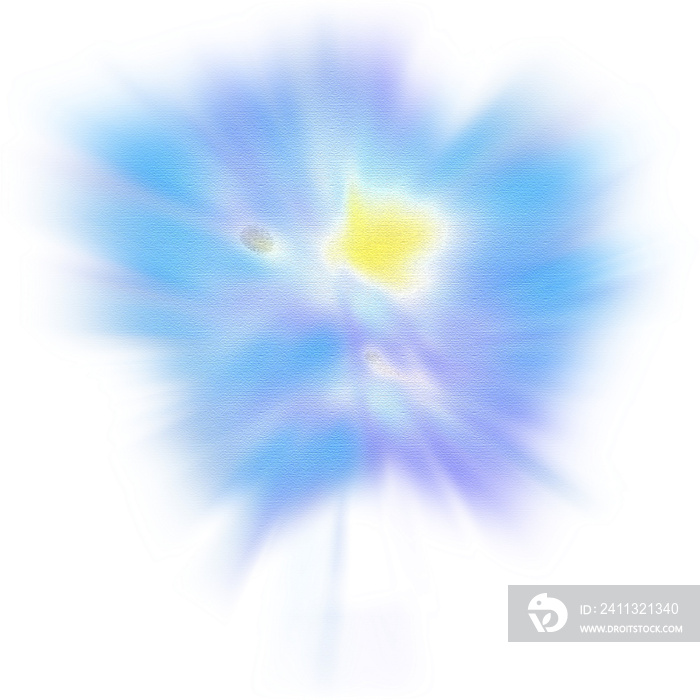 Isolated transparent abstract blur shape .