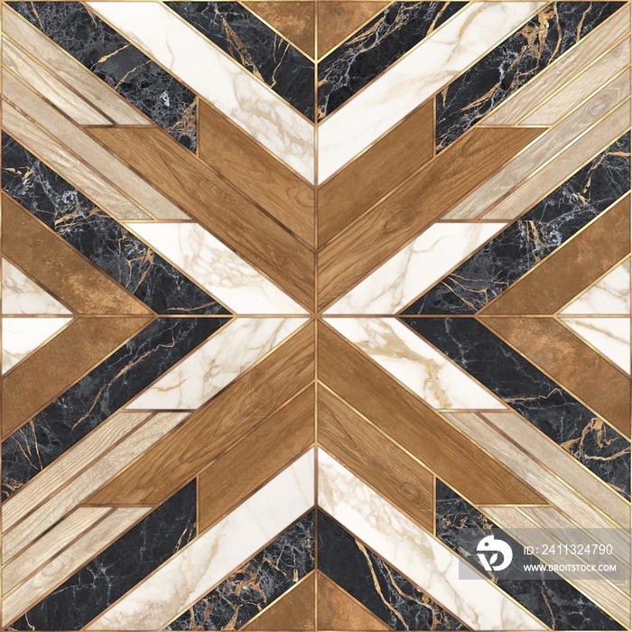 Geometric decor.Cement Tile Floor. Marble Tile. Marble Pattern Texture Used For Interior Exterior Ceramic Wall Tiles And Floor Tiles.