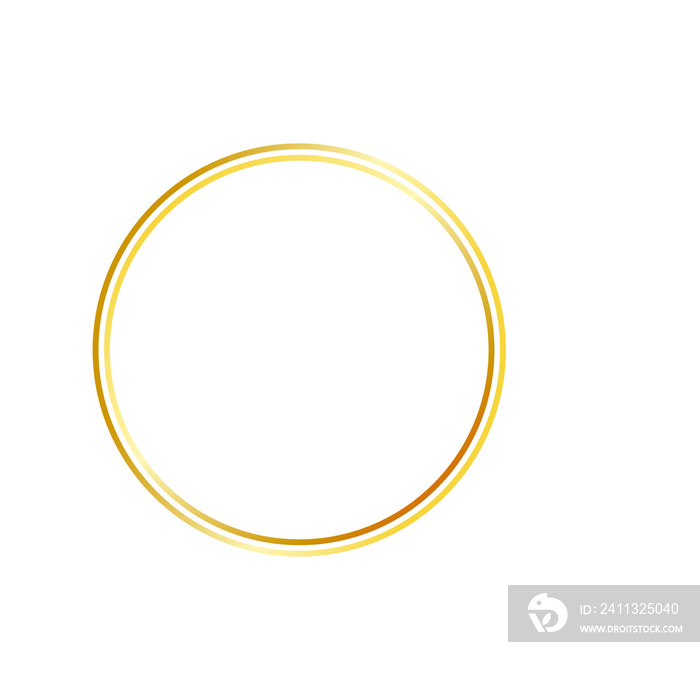 golden ring for copy space